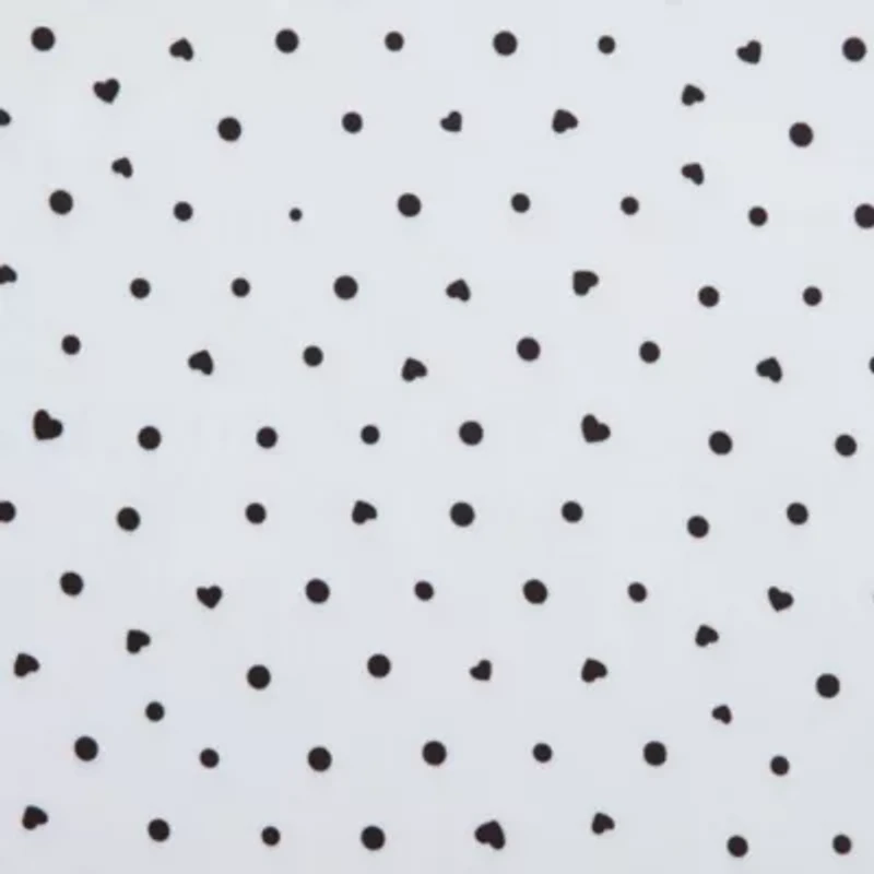 Polka Dot Heart Microfiber Sheet Set