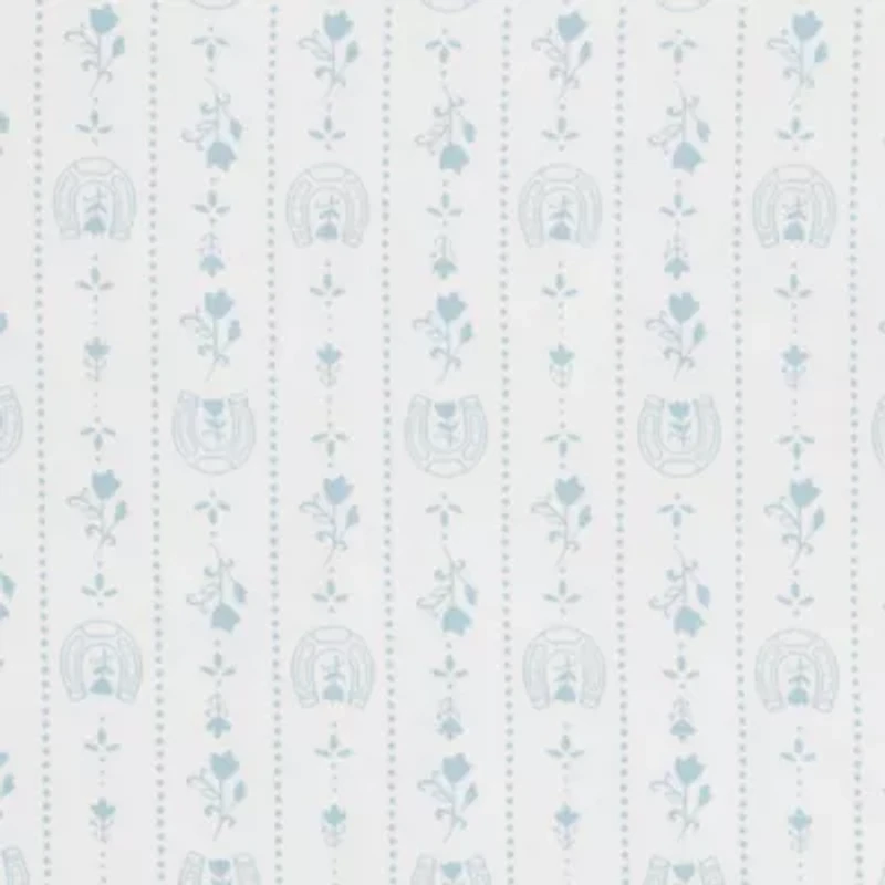 Pretty Shoe Stripe Microfiber Sheet Set