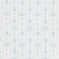 Pretty Shoe Stripe Microfiber Sheet Set