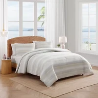 Canal Island Stripe Cotton Comforter Set