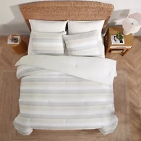 Canal Island Stripe Cotton Comforter Set