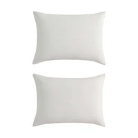 Crinkle Solid Microfiber Duvet Set