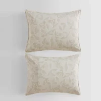 Yellow Leaves Cotton Comforter Set