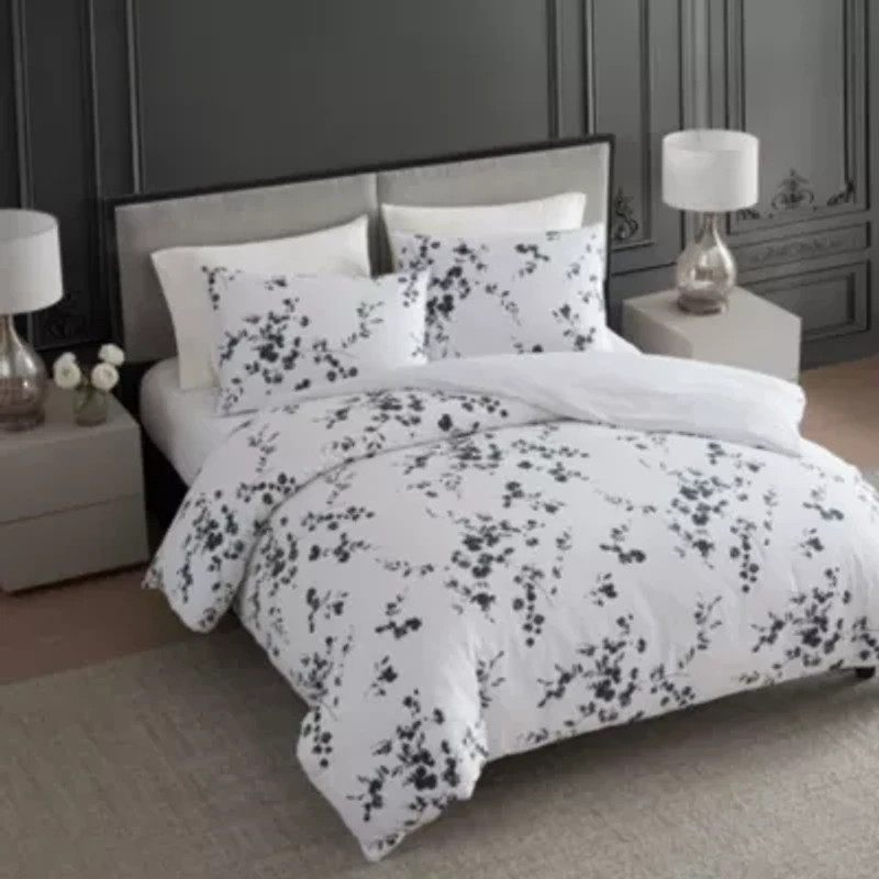 Noir Bouquet Cotton Comforter Set