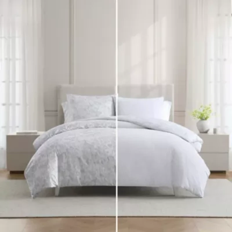 Nebulous Flower Cotton Duvet Set