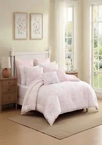 Natalie Stripe Cotton Comforter Set