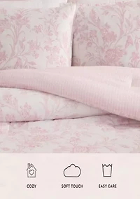 Natalie Stripe Cotton Comforter Set