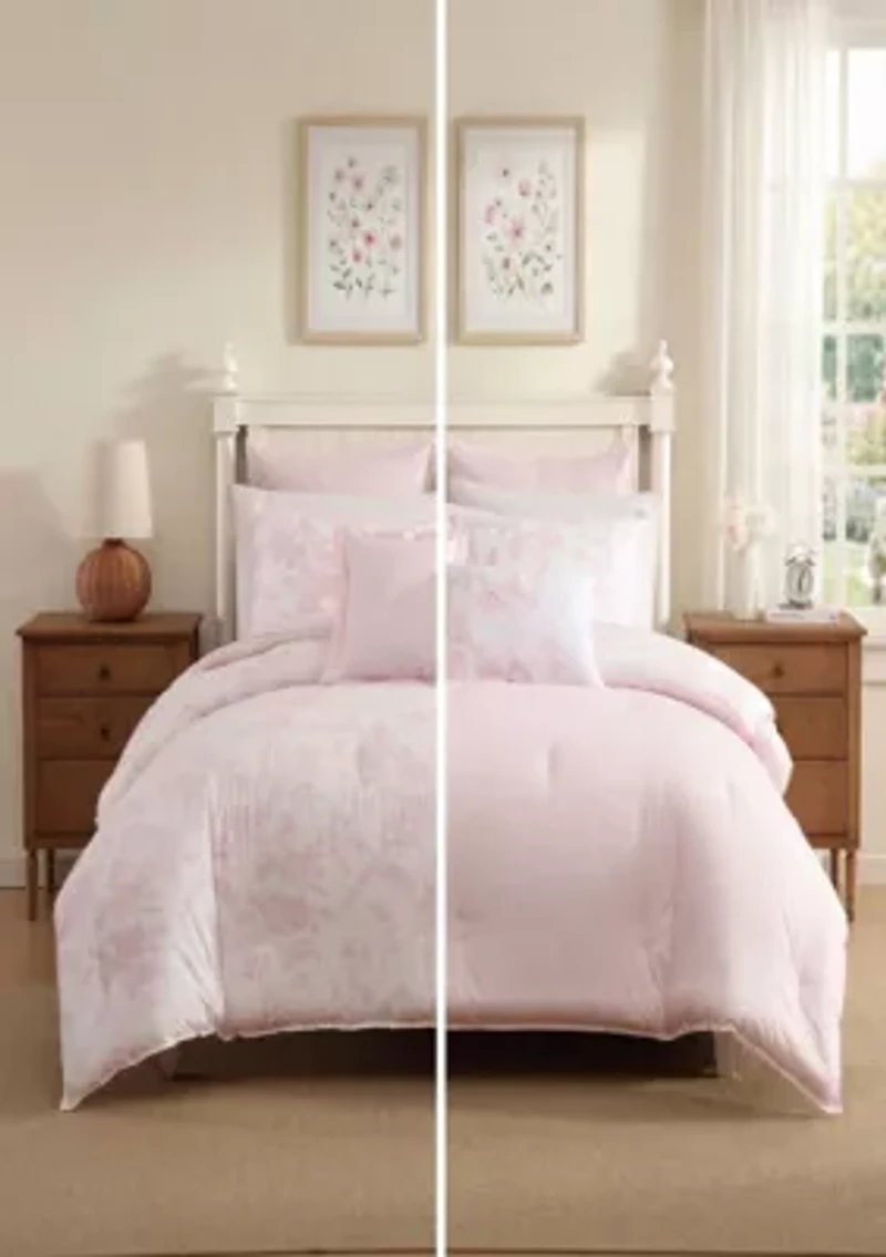 Natalie Stripe Cotton Comforter Set