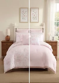 Natalie Stripe Cotton Comforter Set