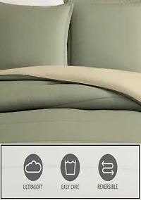 Connor Stitch Microfiber Comforter Set