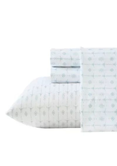 Steer Head Stripe Microfiber Sheet Set