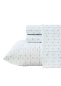 Steer Head Stripe Microfiber Sheet Set