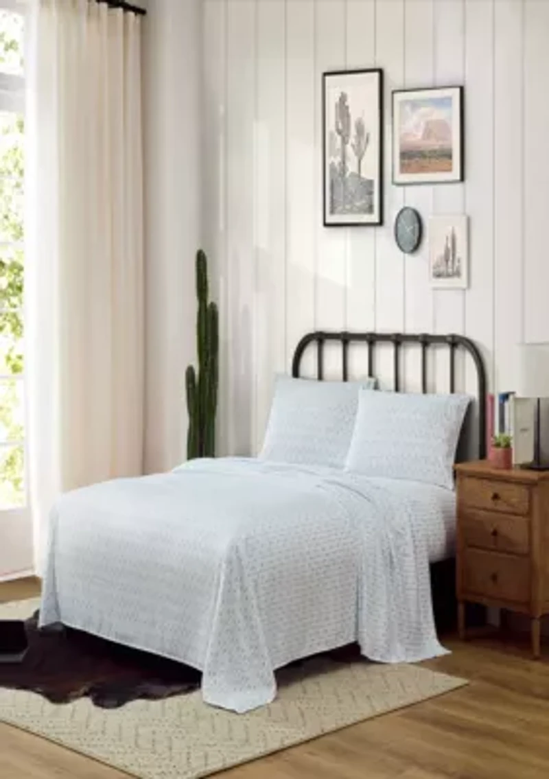 Steer Head Stripe Microfiber Sheet Set