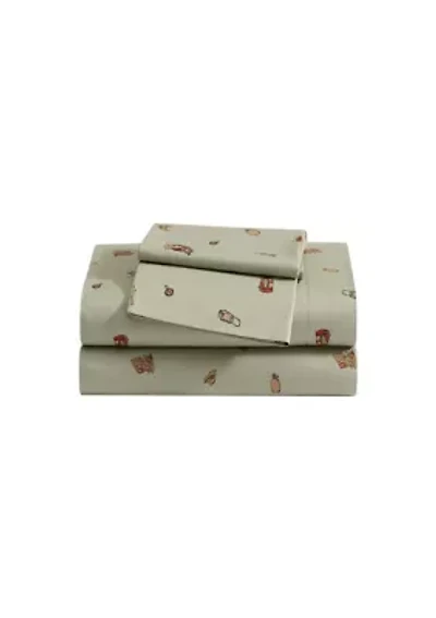 Buddy Camping Cotton Sheet Set