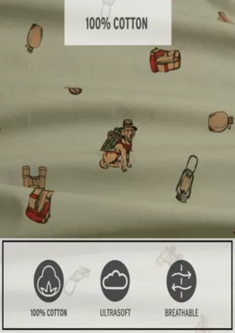 Buddy Camping Cotton Sheet Set