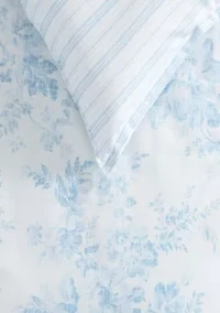 Annalise Stripe Cotton Comforter Set