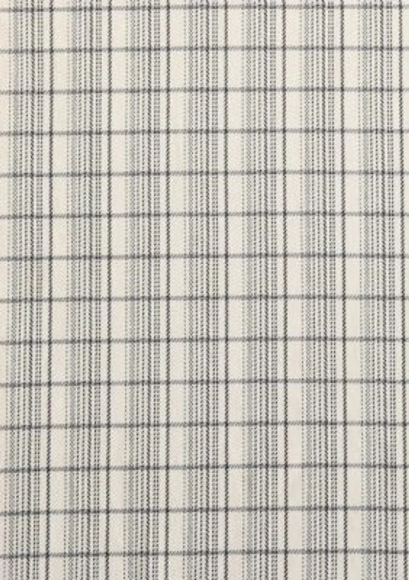 Dot Dash Plaid Cotton Blanket