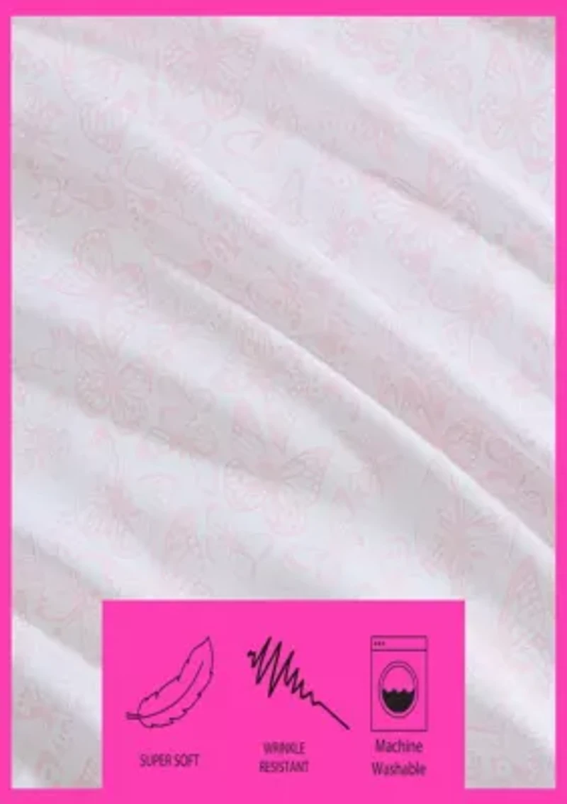 Butterfly Love Microfiber Sheet Set