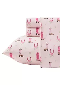 Cowgirl Dreams Microfiber Sheet Set