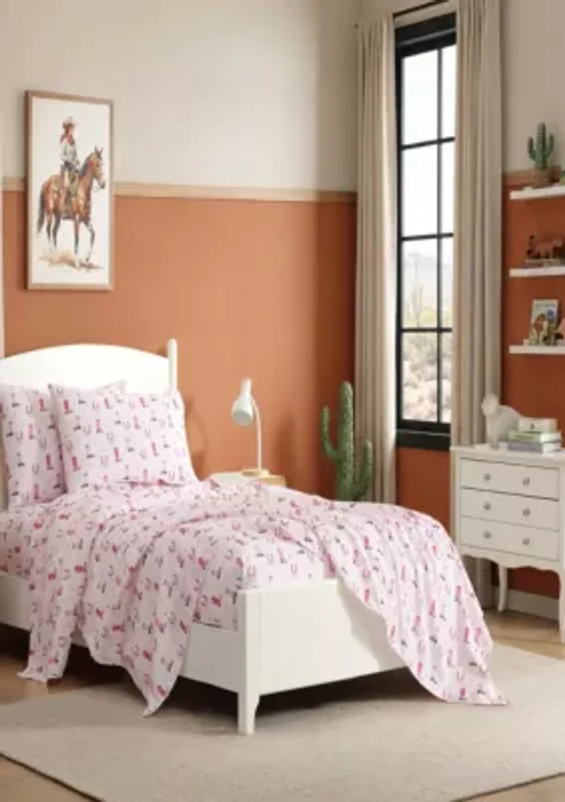 Cowgirl Dreams Microfiber Sheet Set
