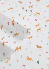 Horse Meadow Microfiber Sheet Set