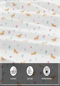 Horse Meadow Microfiber Sheet Set
