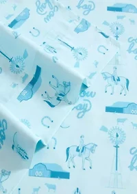 Horse Farm Microfiber Sheet Set