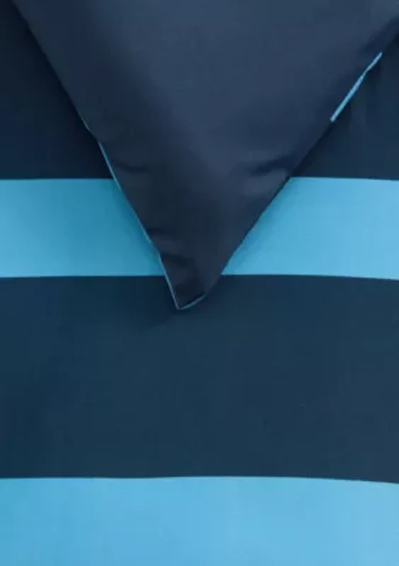 Keelson Stripe Microfiber Comforter Set