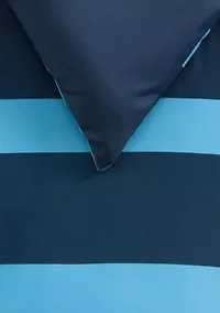 Keelson Stripe Microfiber Comforter Set