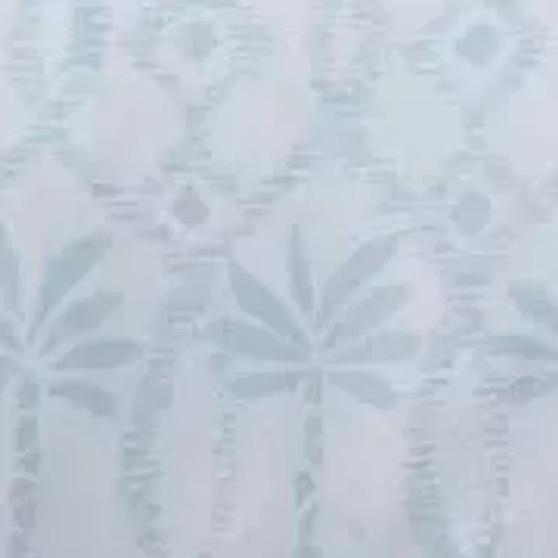 Palm Tree Ikat Cotton Sheet Set