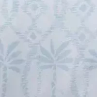 Palm Tree Ikat Cotton Sheet Set