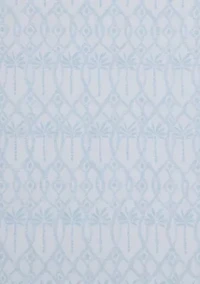 Palm Tree Ikat Cotton Sheet Set