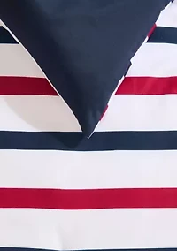 Clove Hitch Stripe Microfiber Comforter Set