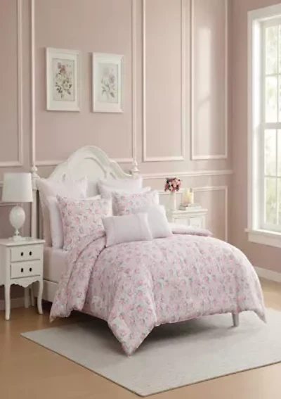 Pamelas Posies Cotton Comforter Set