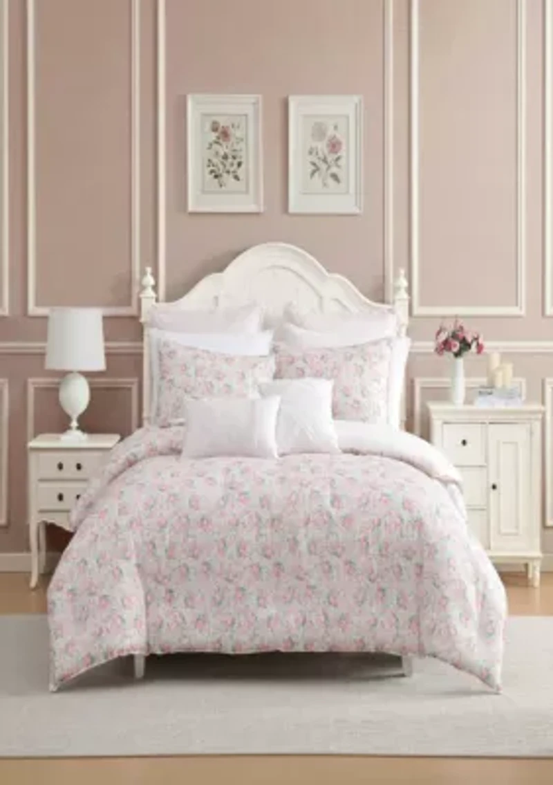 Pamelas Posies Cotton Comforter Set