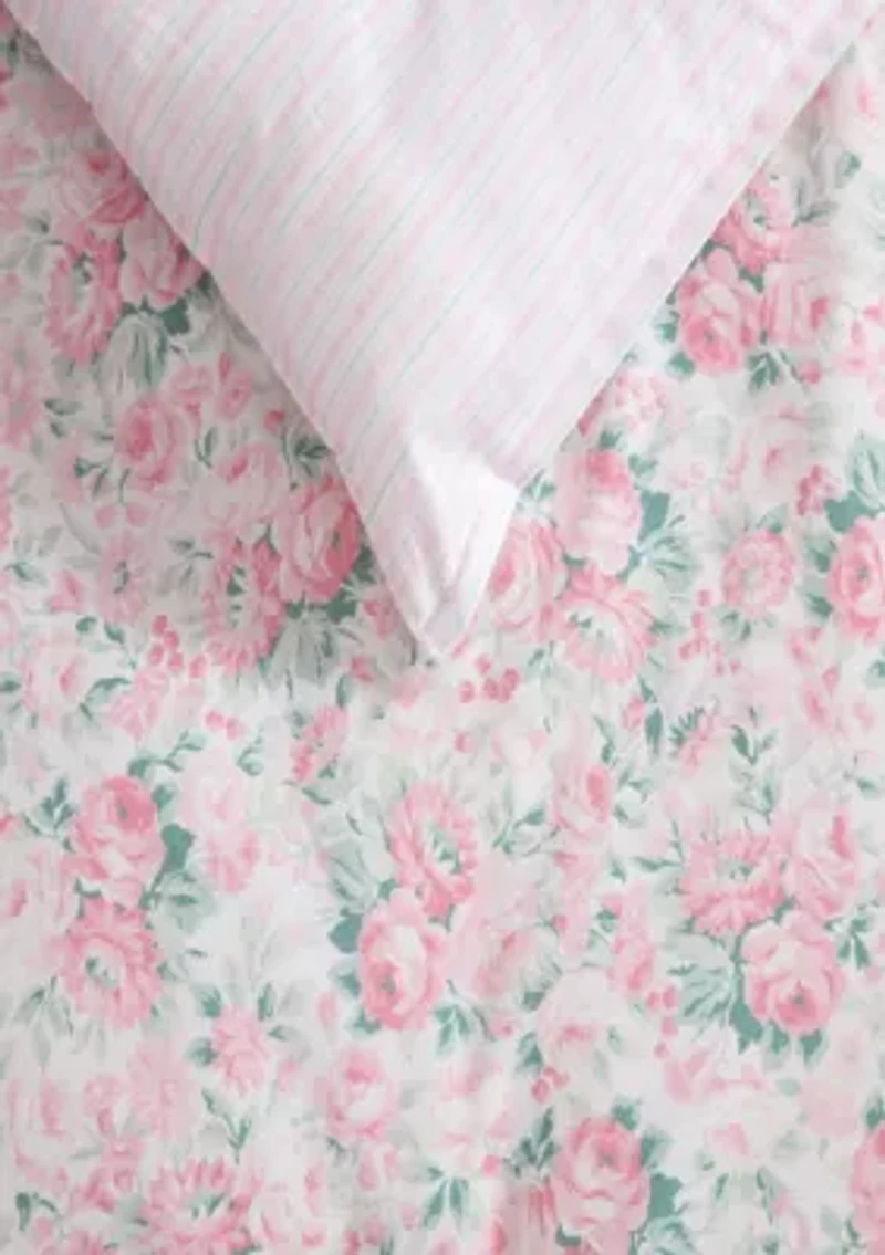 Pamelas Posies Cotton Comforter Set