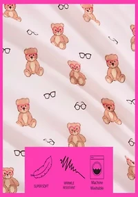 Nerdy Teddies Microfiber Sheet Set