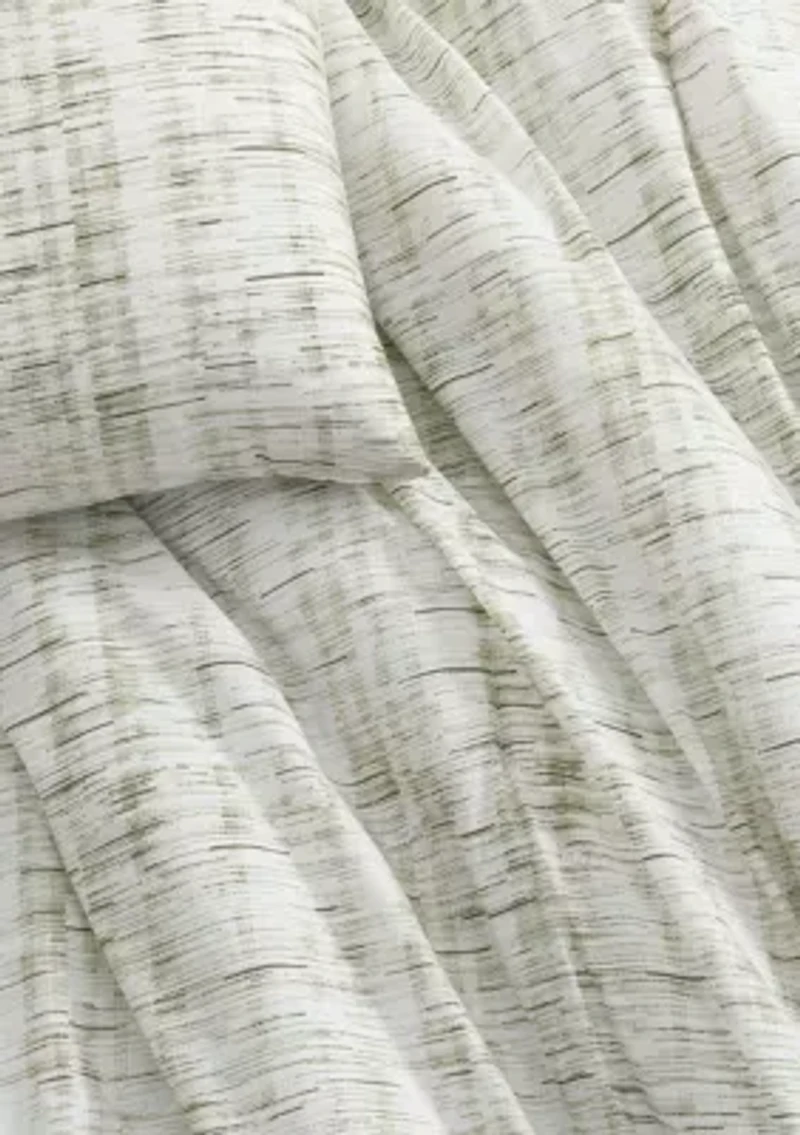 Weave Texture Cotton Blend Duvet Set