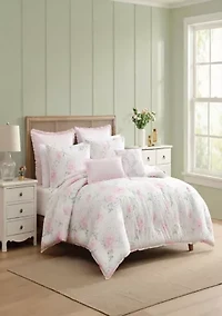 Serenity Roses Cotton Comforter Set