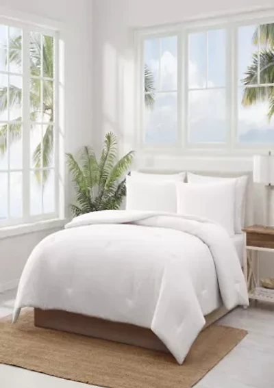 Pebble Texture Microfiber Comforter Set