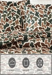 Mod Camo Microfiber Comforter Set