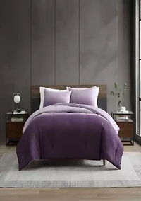 Subtle Ombre Microfiber Comforter Set