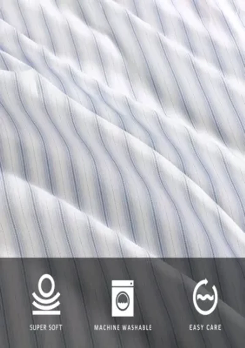 Arrow Stripe Microfiber Sheet Set