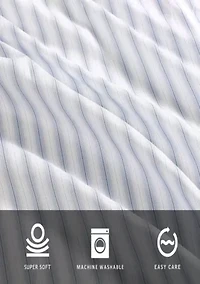 Arrow Stripe Microfiber Sheet Set