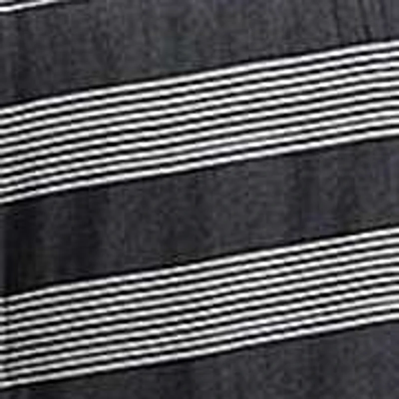 Banded Stripe Grid Microfiber Comforter Set