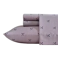 Coxswain Stripe Microfiber Sheet Set