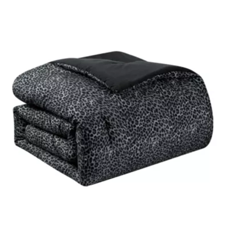 Leopard Forever Love Microfiber Comforter Set