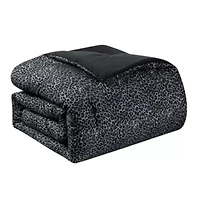 Leopard Forever Love Microfiber Comforter Set