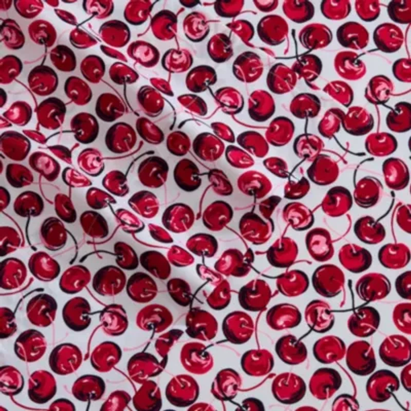 Pop Art Cherry Microfiber Sheet Set