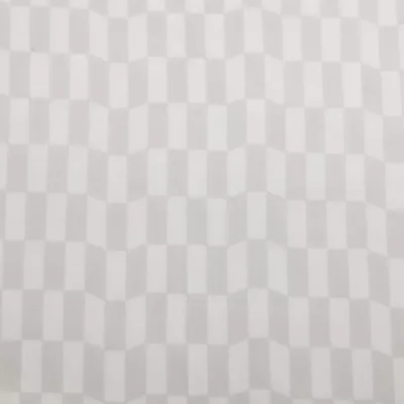 Wavy Checker Microfiber Sheet Set